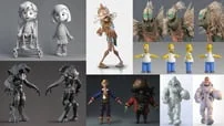 مشاريع 3D Max و إنشاء الشخصيات 3 كورس سيتD Max Projects + character modeling courseset com